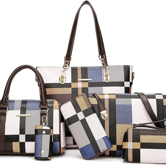 New 6 in 1 bundle * Designer Purses and Handbags - Picture 1 of 13